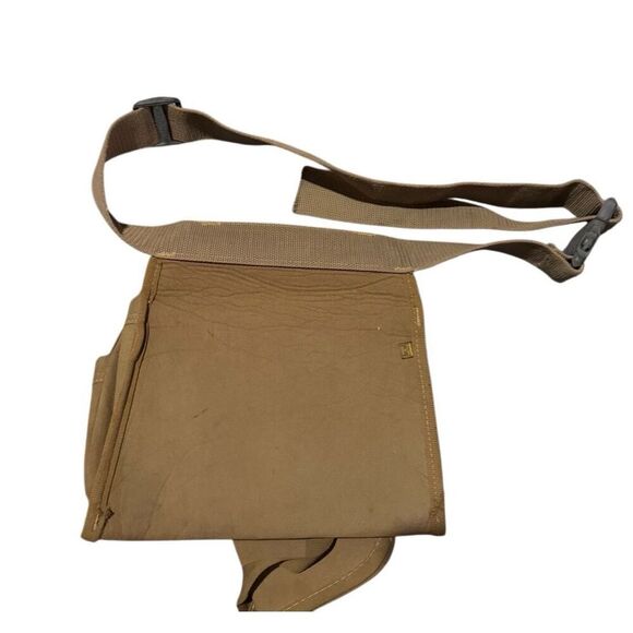 McGuire-Nicholas Vintage Green Tan Canvas Tool Belt with Multiple Pouches - Picture 7 of 7